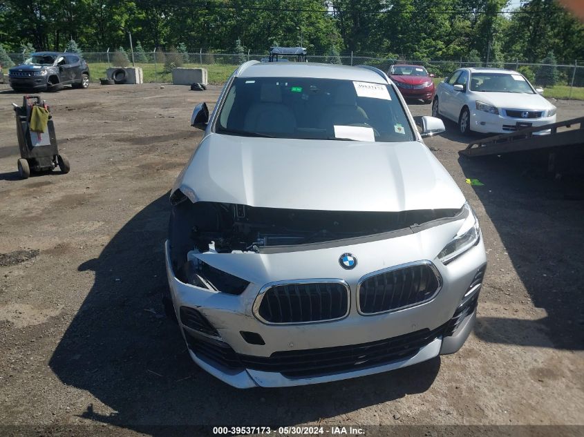 2021 BMW X2 Sdrive28I VIN: WBXYH9C05M5T07798 Lot: 39537173