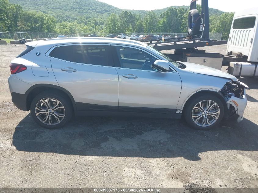 2021 BMW X2 Sdrive28I VIN: WBXYH9C05M5T07798 Lot: 39537173