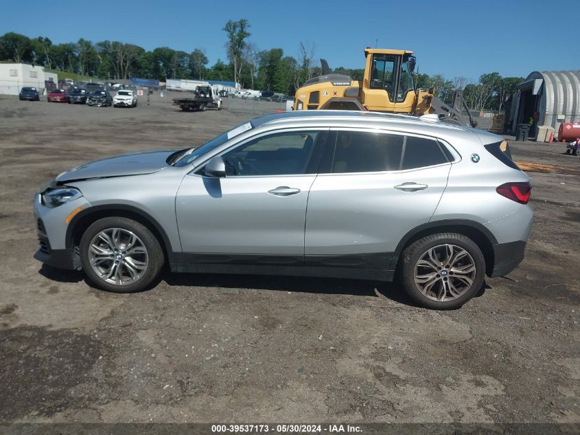 2021 BMW X2 Sdrive28I VIN: WBXYH9C05M5T07798 Lot: 39537173