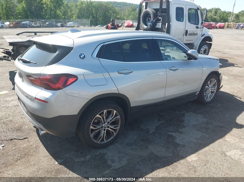 2021 BMW X2 Sdrive28I VIN: WBXYH9C05M5T07798 Lot: 39537173