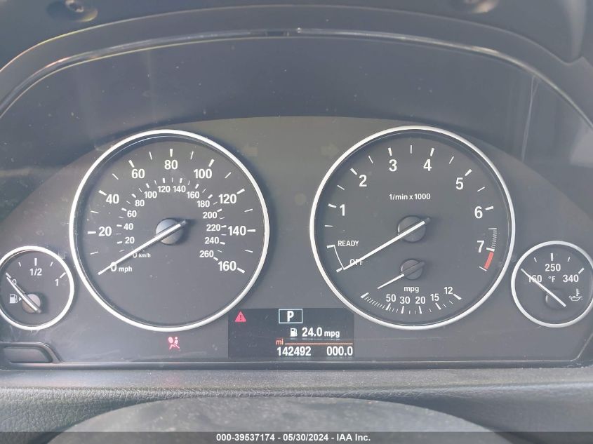 2014 BMW 320I xDrive VIN: WBA3C3C54EP660681 Lot: 39537174