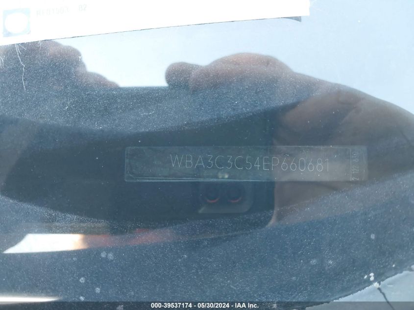 2014 BMW 320I xDrive VIN: WBA3C3C54EP660681 Lot: 39537174