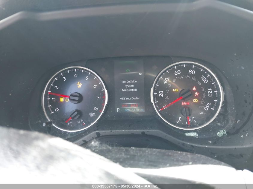 2021 Toyota Rav4 Le VIN: 2T3F1RFV1MC241602 Lot: 39537175