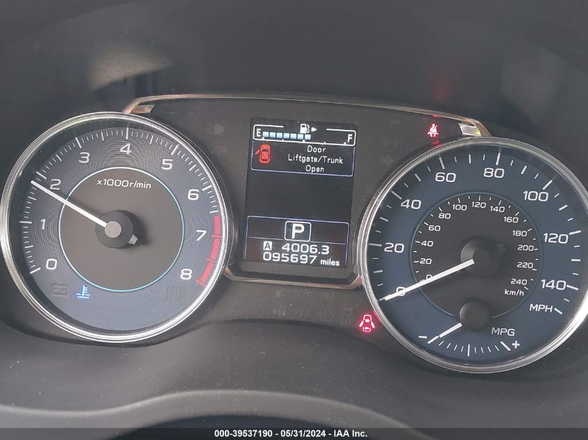 2015 Subaru Xv Crosstrek 2.0I Limited VIN: JF2GPAPC0F8249877 Lot: 39537190