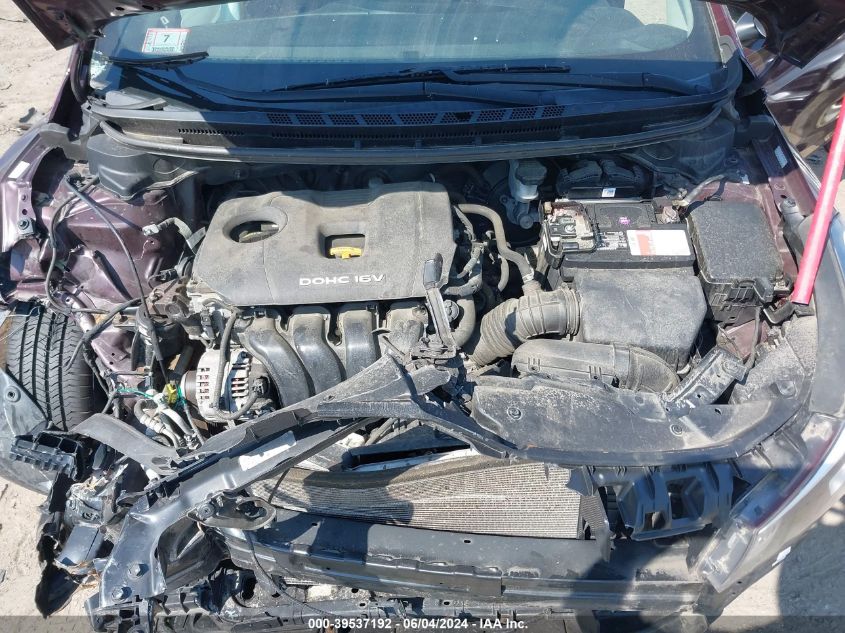 2017 Kia Forte Lx VIN: 3KPFL4A75HE012474 Lot: 39537192