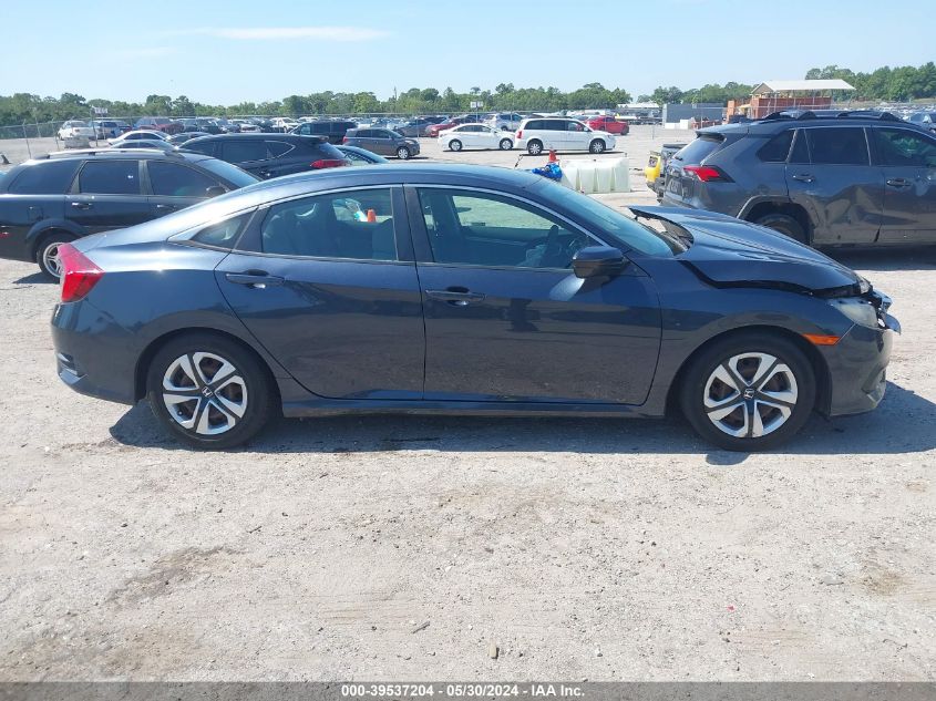 2018 Honda Civic Lx VIN: 19XFC2F50JE024761 Lot: 39537204