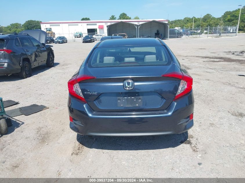 2018 Honda Civic Lx VIN: 19XFC2F50JE024761 Lot: 39537204