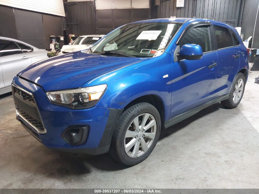 2015 Mitsubishi Outlander Sport Es VIN: 4A4AR3AWXFE049242 Lot: 39537207