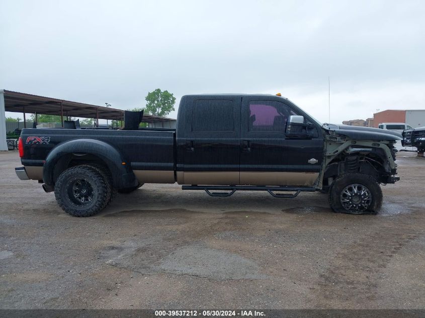 2012 Ford F-350 Lariat VIN: 1FT8W3DT5CEA02311 Lot: 39537212