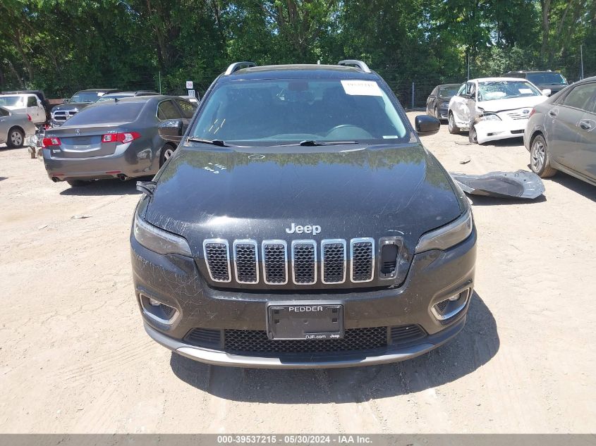 2019 Jeep Cherokee Limited Fwd VIN: 1C4PJLDN5KD160681 Lot: 39537215