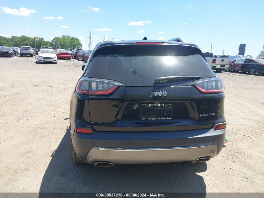 2019 Jeep Cherokee Limited Fwd VIN: 1C4PJLDN5KD160681 Lot: 39537215