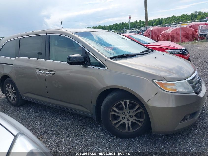 2011 Honda Odyssey Ex-L VIN: 5FNRL5H69BB053787 Lot: 39537226