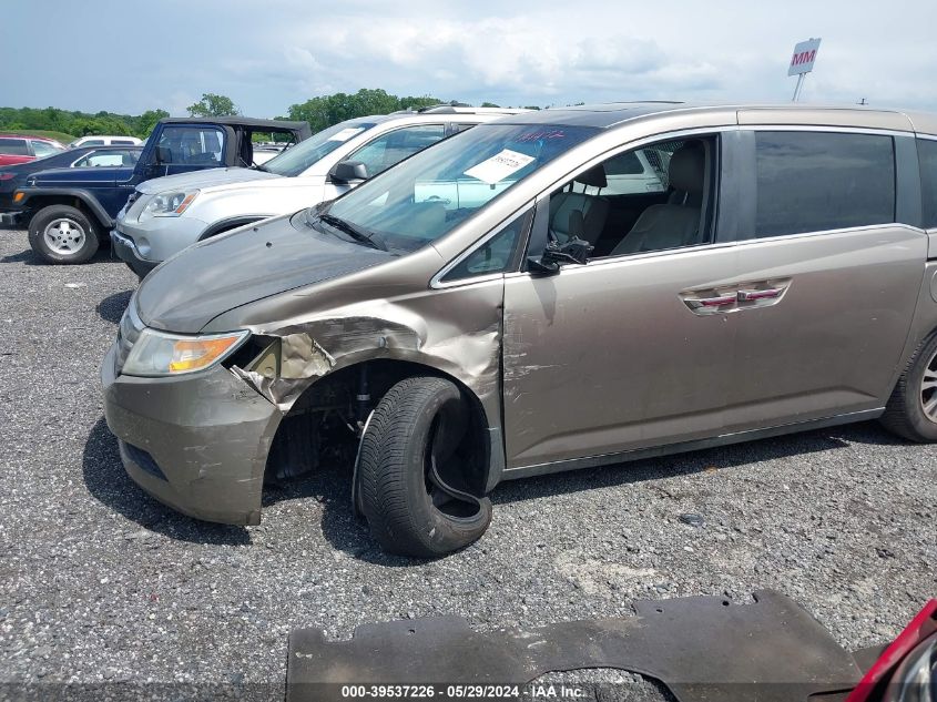 2011 Honda Odyssey Ex-L VIN: 5FNRL5H69BB053787 Lot: 39537226