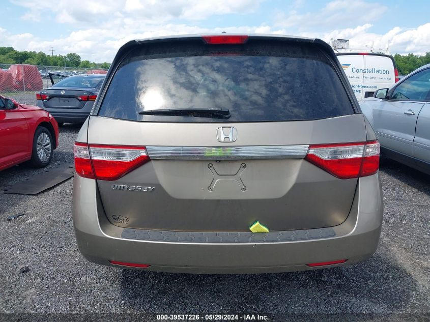 5FNRL5H69BB053787 2011 Honda Odyssey Ex-L