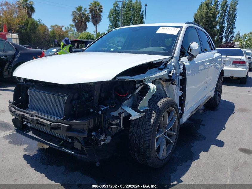 2023 Audi Q3 Premium 45 Tfsi S Line Quattro Tiptronic VIN: WA1DECF31P1122967 Lot: 39537232