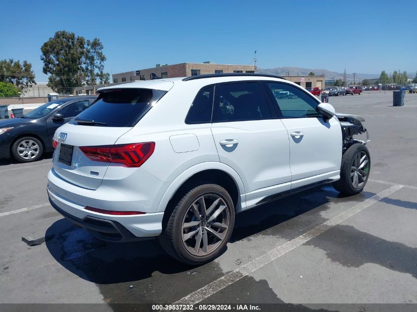 2023 Audi Q3 Premium 45 Tfsi S Line Quattro Tiptronic VIN: WA1DECF31P1122967 Lot: 39537232