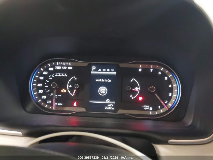 2024 Hyundai Tucson Sel VIN: 5NMJBCDE3RH334820 Lot: 39537239