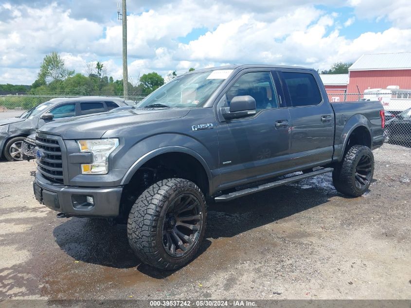 2016 Ford F-150 Xlt VIN: 1FTEW1EP8GFD42867 Lot: 39537242