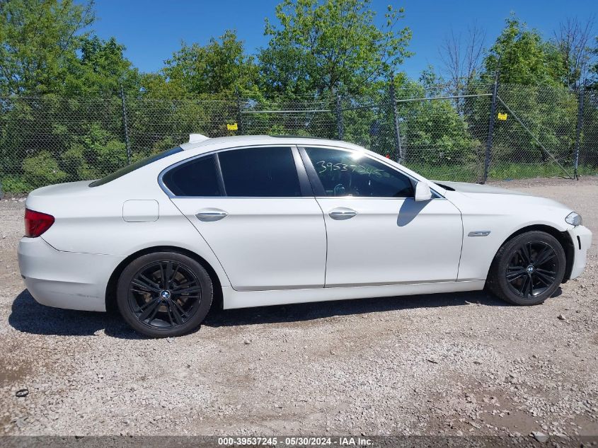2013 BMW 535I xDrive VIN: WBAFU7C52DDU75501 Lot: 39537245