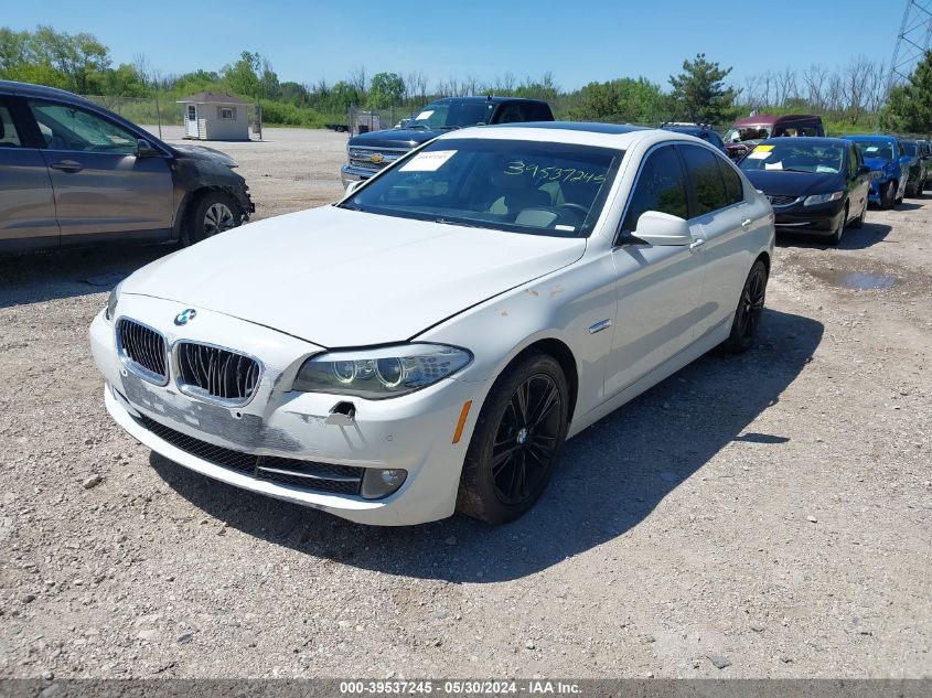 2013 BMW 535I xDrive VIN: WBAFU7C52DDU75501 Lot: 39537245