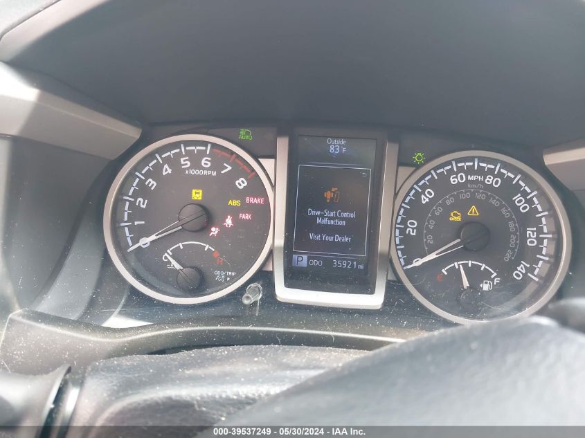 2019 Toyota Tacoma Sr5 V6 VIN: 3TMAZ5CN7KM103768 Lot: 39537249