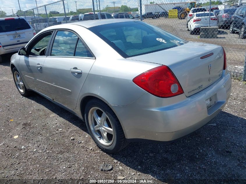 2006 Pontiac G6 VIN: 1G2ZG558364226036 Lot: 39537258