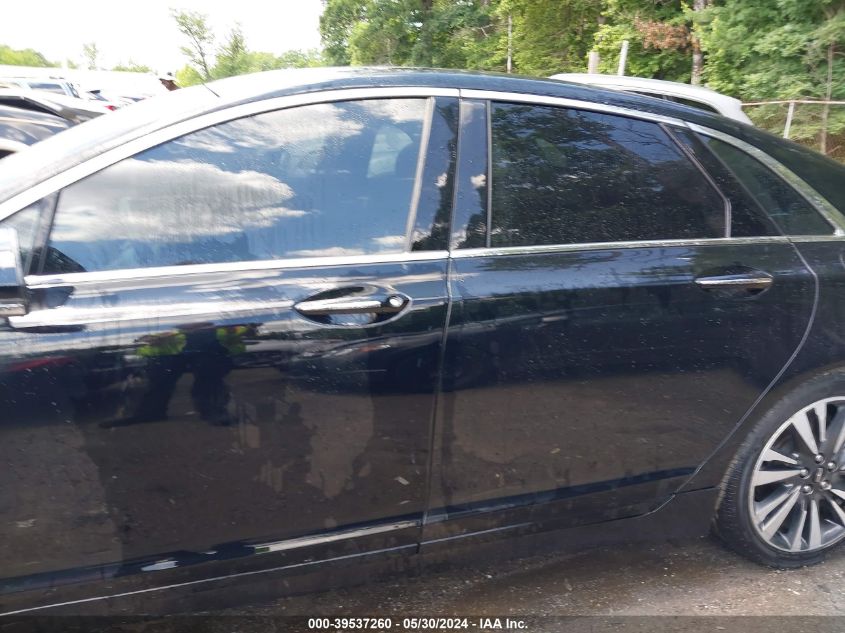 2017 Lincoln Mkz Hybrid Reserve VIN: 3LN6L5MU5HR640997 Lot: 39537260