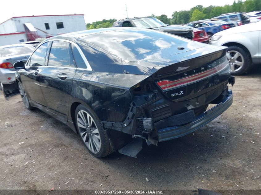 2017 Lincoln Mkz Hybrid Reserve VIN: 3LN6L5MU5HR640997 Lot: 39537260