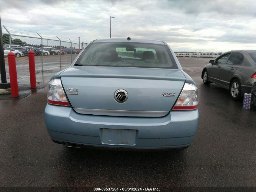 2008 Mercury Sable Premier VIN: 1MEHM42L48G606953 Lot: 39537261