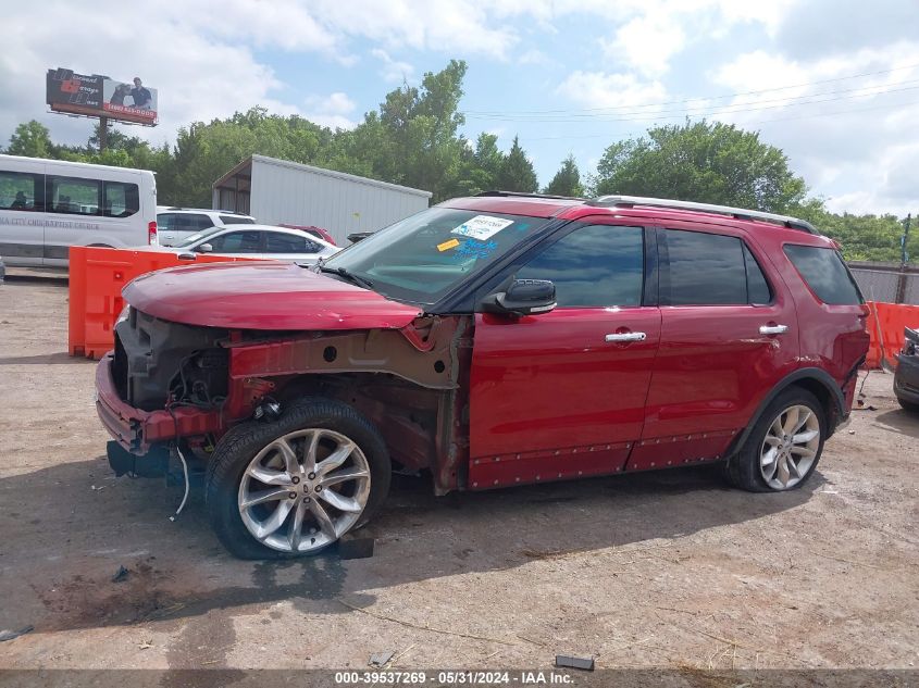 2015 Ford Explorer Xlt VIN: 1FM5K7D89FGC58151 Lot: 39537269