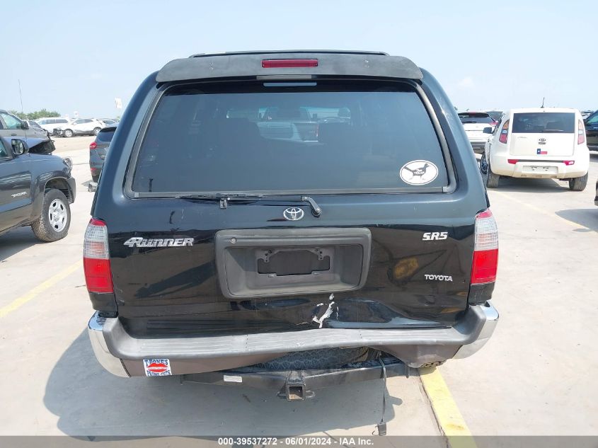 2000 Toyota 4Runner Sr5 V6 VIN: JT3GN86R0Y0175384 Lot: 39537272