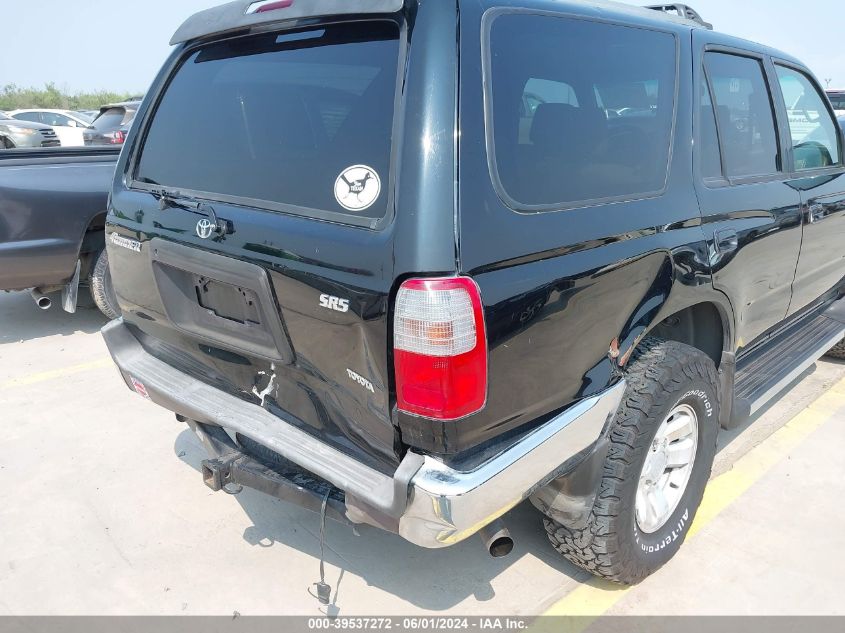 2000 Toyota 4Runner Sr5 V6 VIN: JT3GN86R0Y0175384 Lot: 39537272