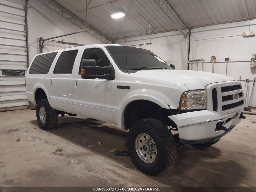 2005 Ford Excursion Eddie Bauer VIN: 1FMNU45S15EB01632 Lot: 39537275