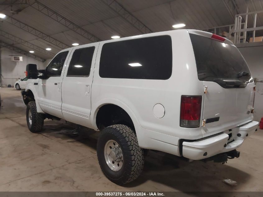 2005 Ford Excursion Eddie Bauer VIN: 1FMNU45S15EB01632 Lot: 39537275