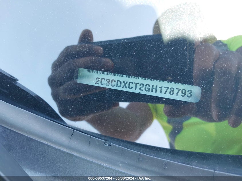 2016 Dodge Charger R/T VIN: 2C3CDXCT2GH178793 Lot: 39537284