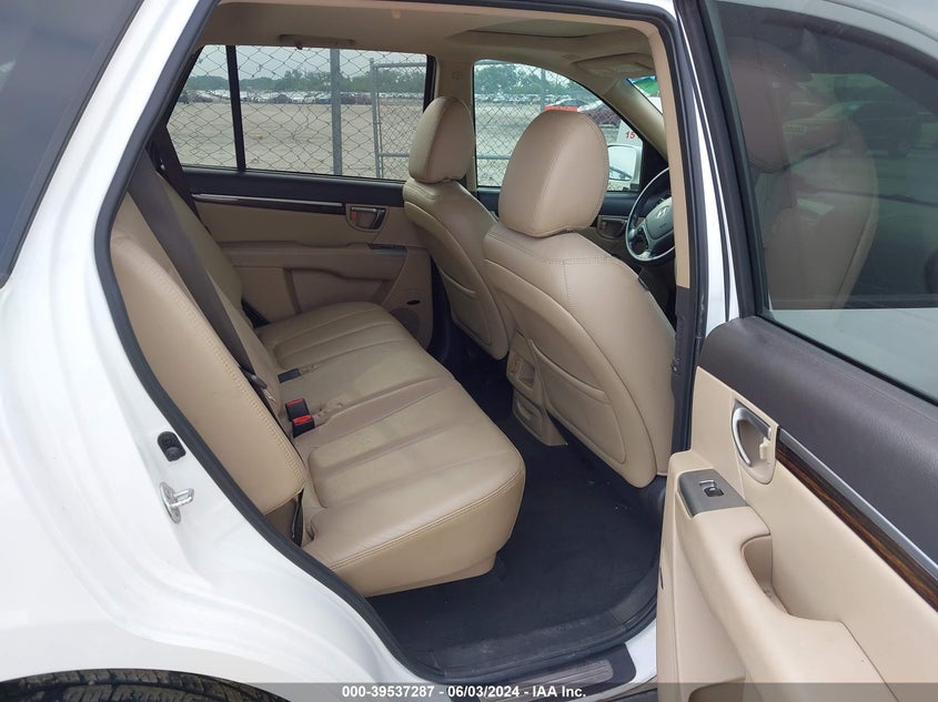 2011 Hyundai Santa Fe Limited VIN: 5XYZK3AB6BG087970 Lot: 39537287