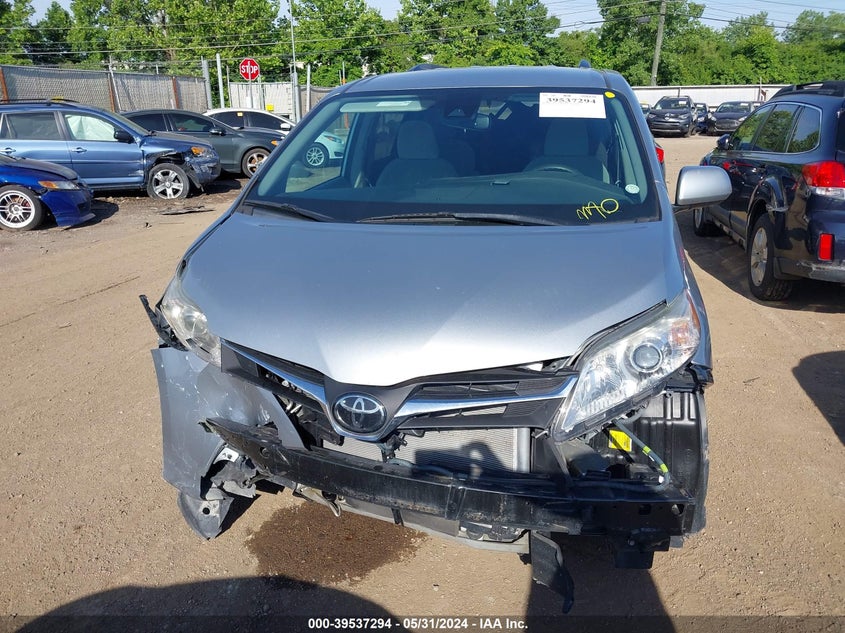 2020 Toyota Sienna Le VIN: 5TDKZ3DC7LS045474 Lot: 39537294