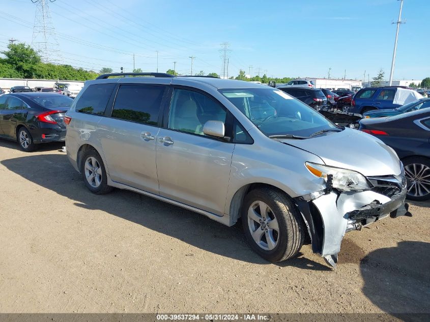 2020 Toyota Sienna Le VIN: 5TDKZ3DC7LS045474 Lot: 39537294