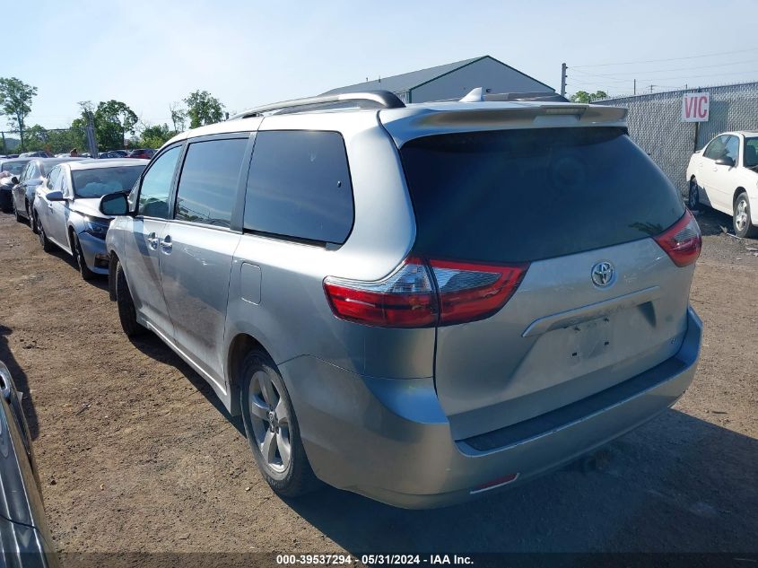 2020 Toyota Sienna Le VIN: 5TDKZ3DC7LS045474 Lot: 39537294