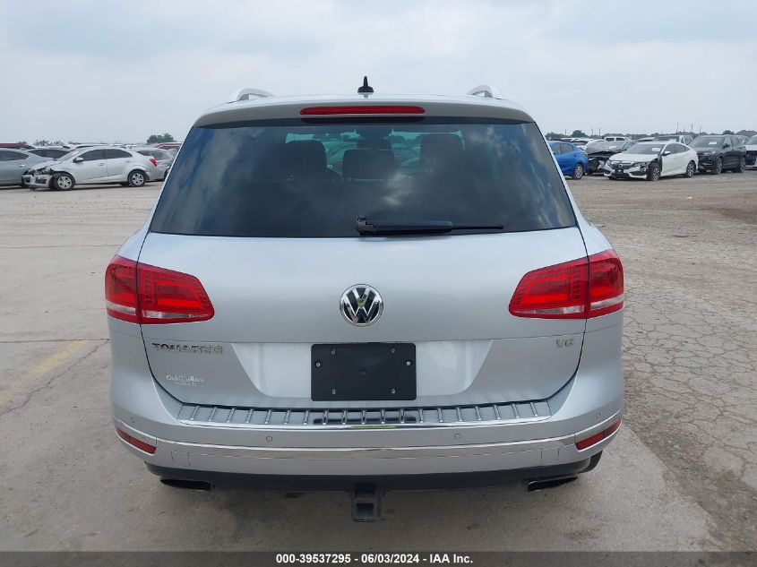 2015 Volkswagen Touareg V6 Executive VIN: WVGEF9BP0FD002394 Lot: 39537295