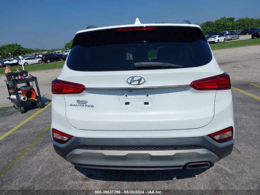 2020 Hyundai Santa Fe Sel VIN: 5NMS33AD7LH253114 Lot: 39537296