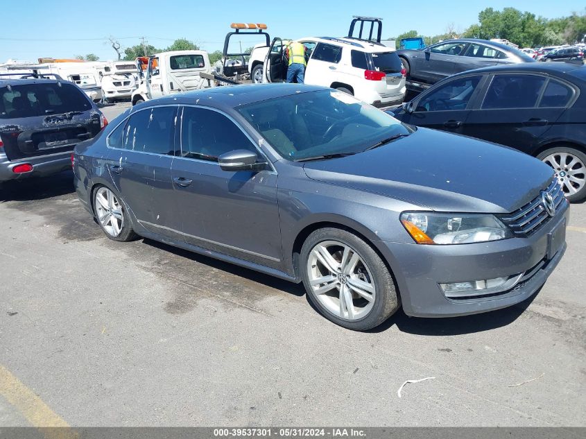 2015 Volkswagen Passat 2.0L Tdi Sel Premium VIN: 1VWCV7A3XFC005260 Lot: 39537301