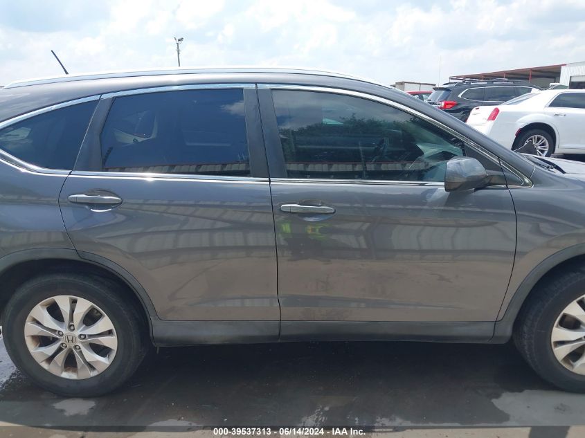 2014 Honda Cr-V Ex-L VIN: 2HKRM3H70EH551859 Lot: 39537313