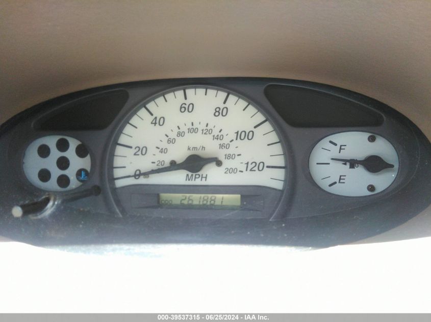 2003 Toyota Echo VIN: JTDAT123330313847 Lot: 39537315