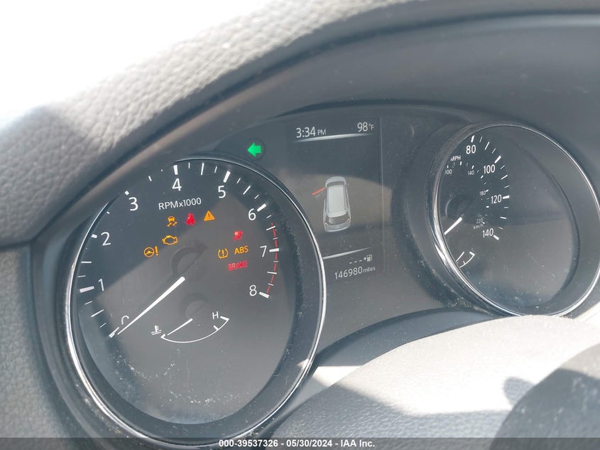 2017 Nissan Rogue Sv VIN: 5N1AT2MTXHC810706 Lot: 39537326