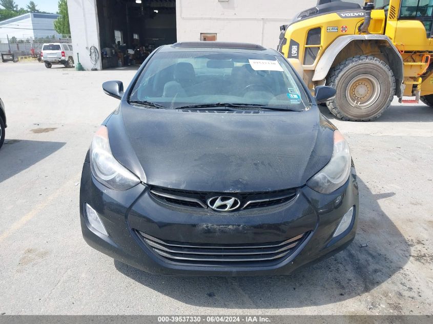 2013 Hyundai Elantra Limited VIN: KMHDH4AE5DU637732 Lot: 39537330