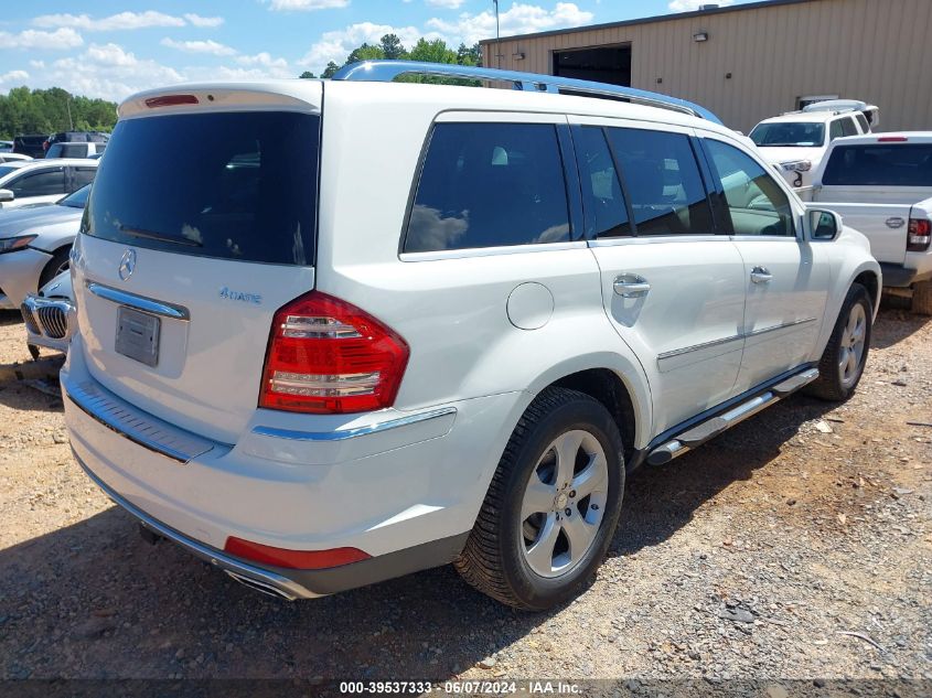 2010 Mercedes-Benz Gl 450 4Matic VIN: 4JGBF7BE9AA540754 Lot: 39537333