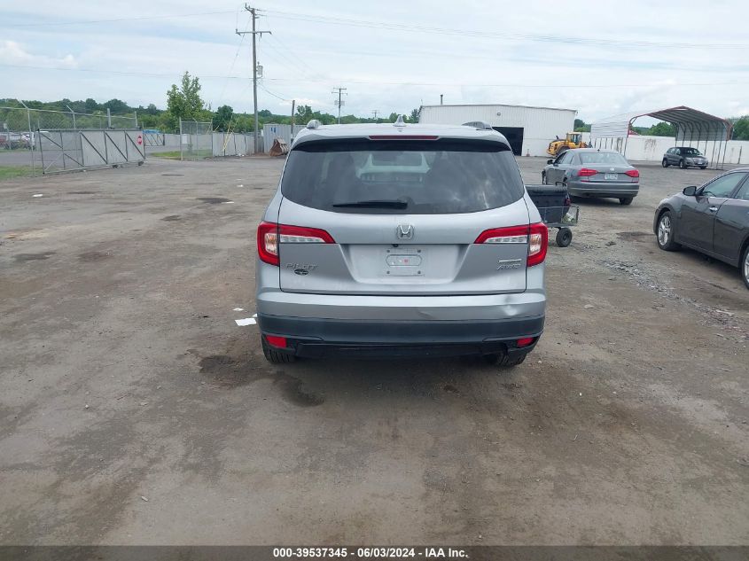 2021 Honda Pilot Awd Special Edition VIN: 5FNYF6H20MB059244 Lot: 39537345