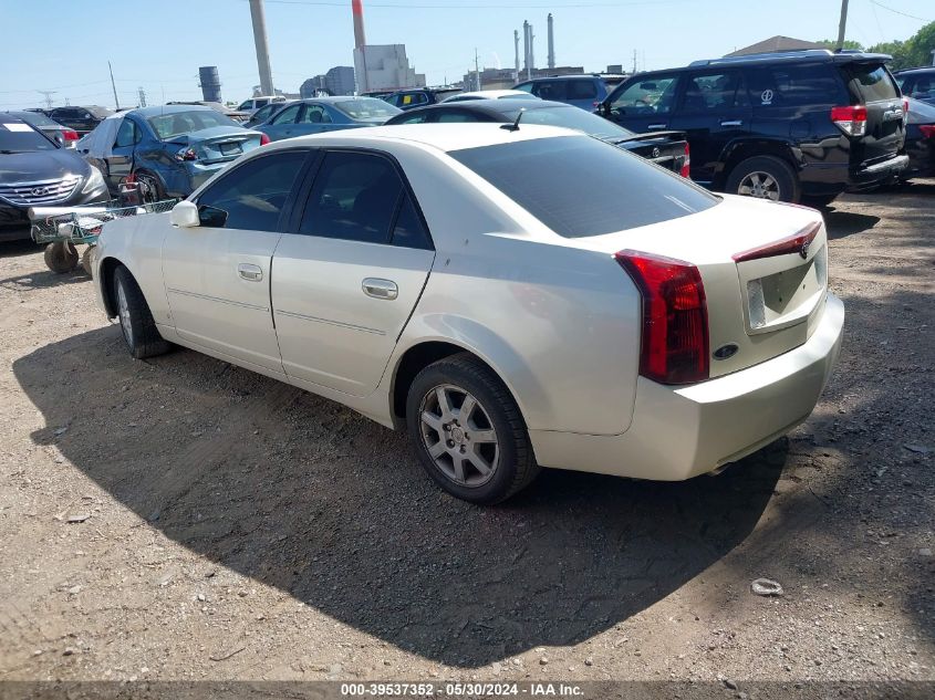 2007 Cadillac Cts Standard VIN: 1G6DP577570107930 Lot: 39537352