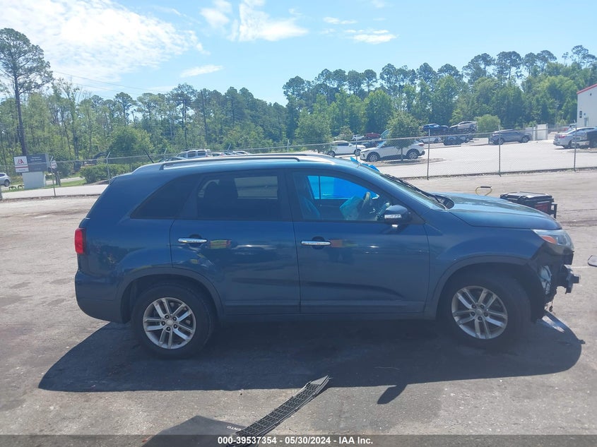 2014 Kia Sorento Lx VIN: 5XYKT3A69EG514693 Lot: 39537354